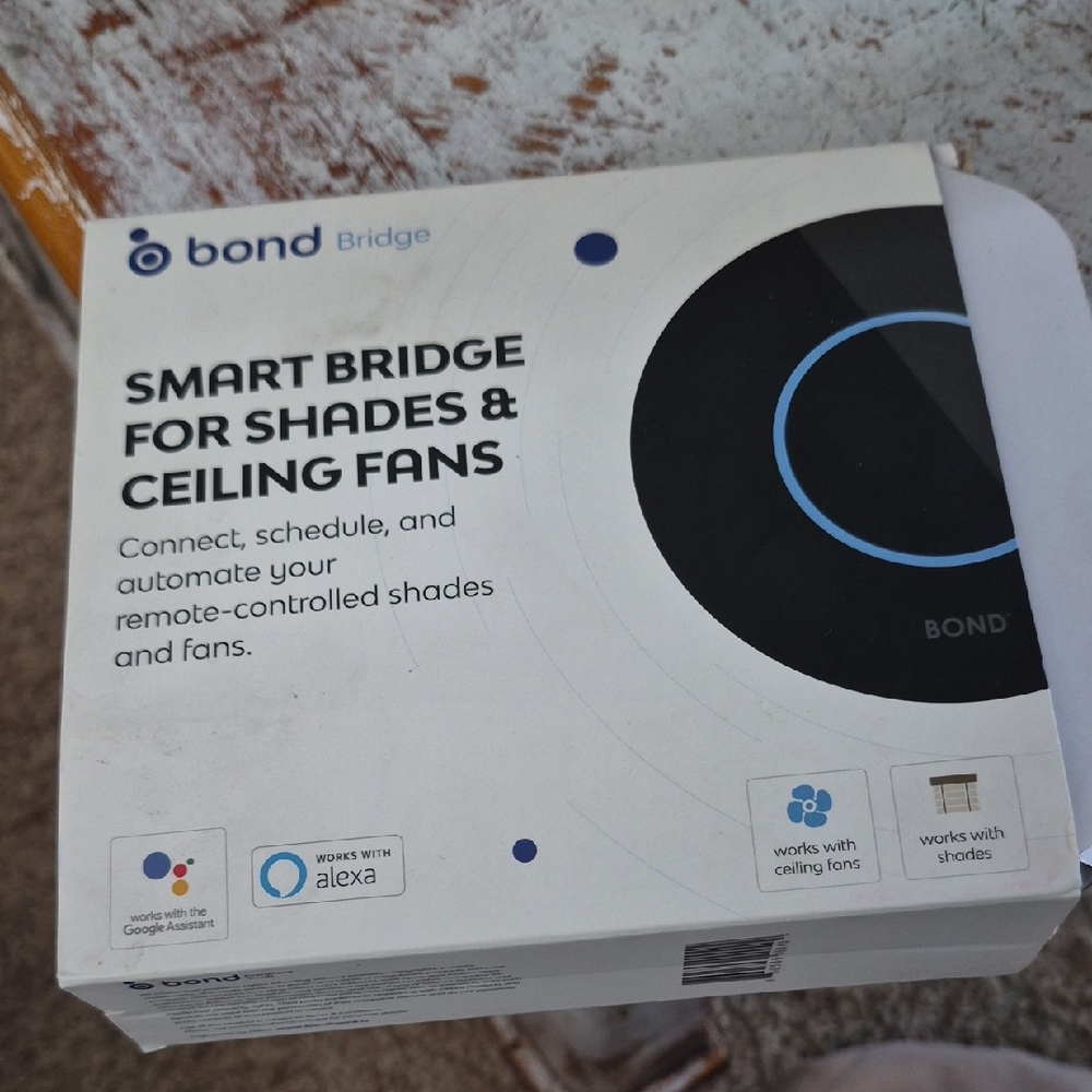 Bridge Smart Bridge for Shades & Ceiling Fans - Black
